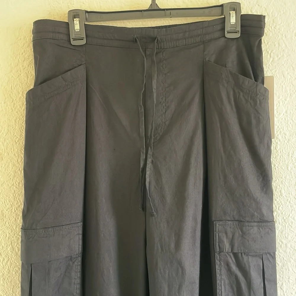 NWT Athleta Paradise Straight Leg Cargo Pant Black Size S - Picture 6 of 9